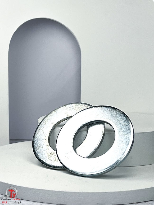 واشرتخت آهنی سایز 14 دور 30 میلیمتر بسته 250عددی