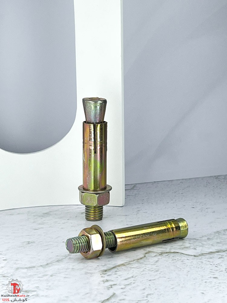 رول بولت غلافی سایز 100*12 بسته 20عددی