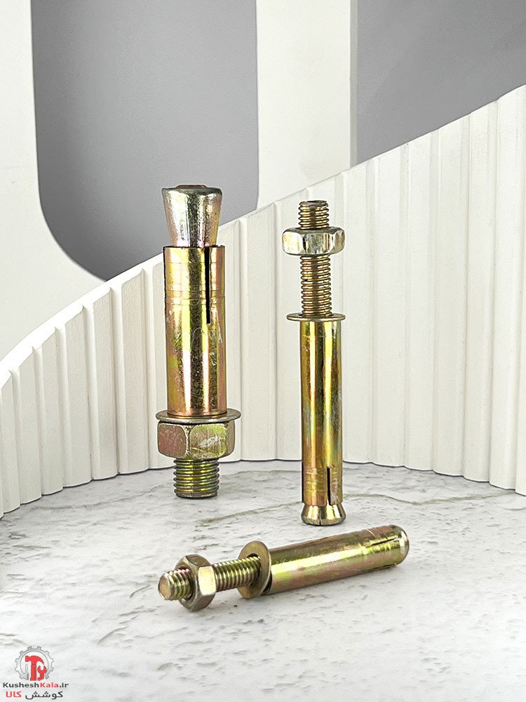 رول بولت غلافی سایز 120*18 بسته 10عددی