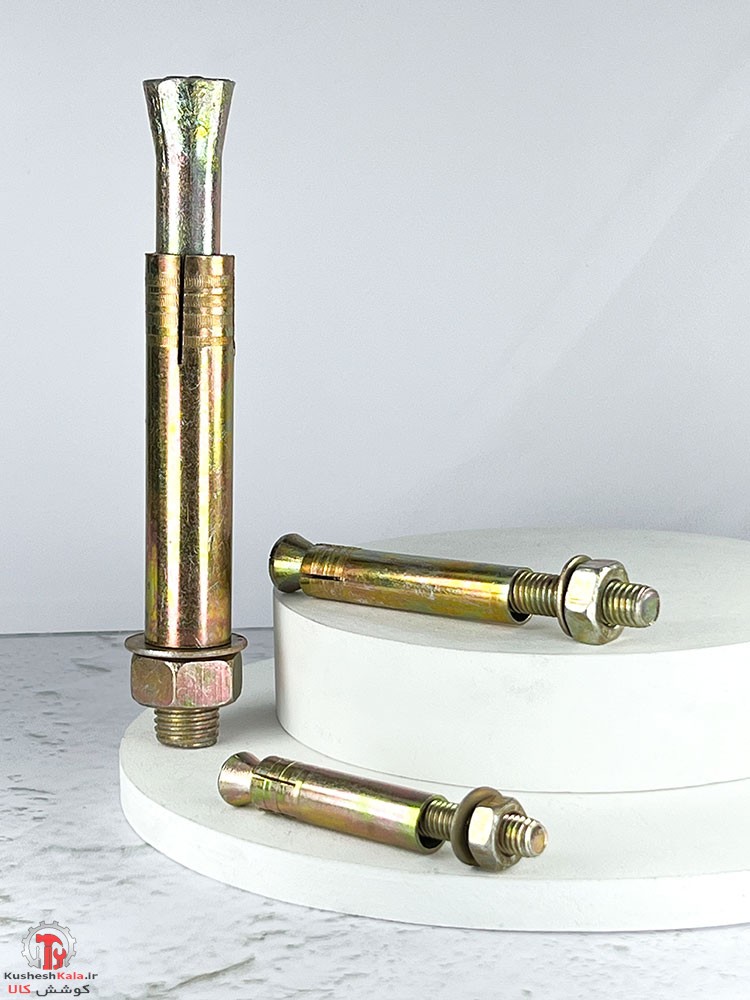 رول بولت غلافی سایز 200*16 بسته 5عددی