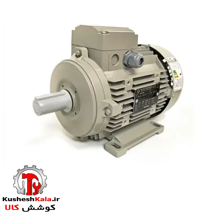 الکتروموتور الکتروژن سه فاز 10 اسب 7.5 کیلووات پوسته آلومینیوم 3000 دور