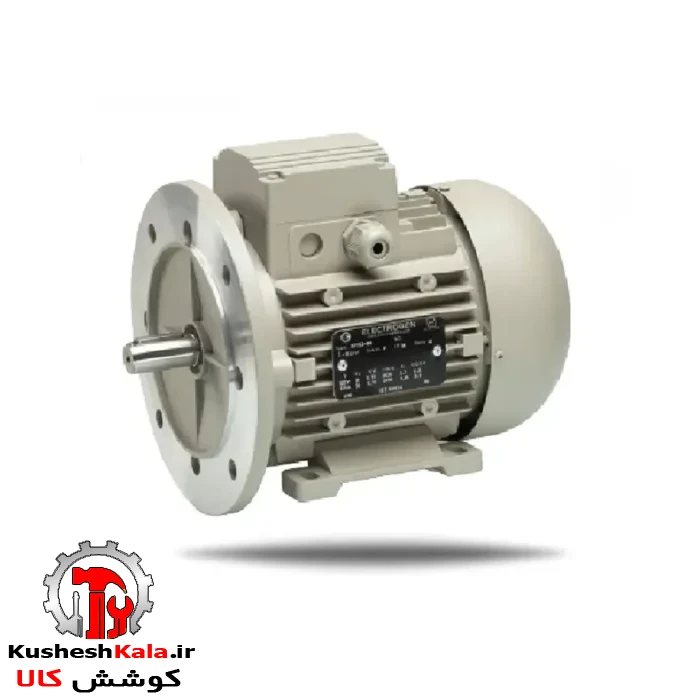 الکتروموتور الکتروژن سه فاز 3 اسب 2.2 کیلووات پوسته آلومینیوم 3000 دور