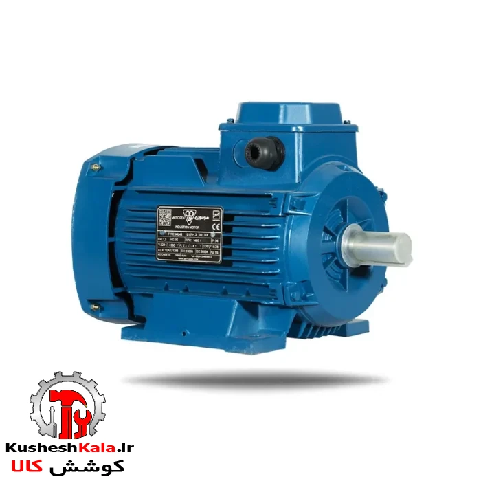 الکتروموتور موتوژن سه فاز 2 اسب 1.5 کیلووات پوسته آلومینیوم 3000 دور