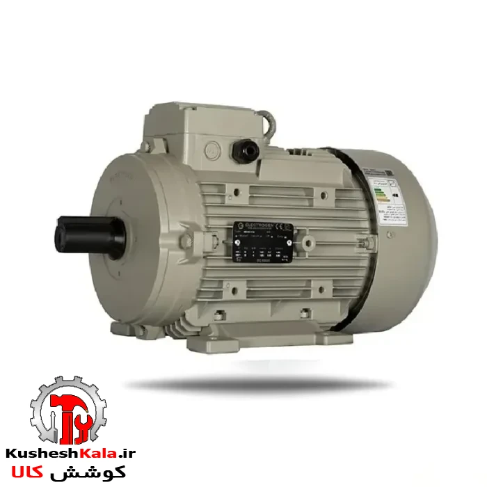 الکتروموتور الکتروژن سه فاز 40 اسب 30 کیلووات پوسته چدنی 1500 دور